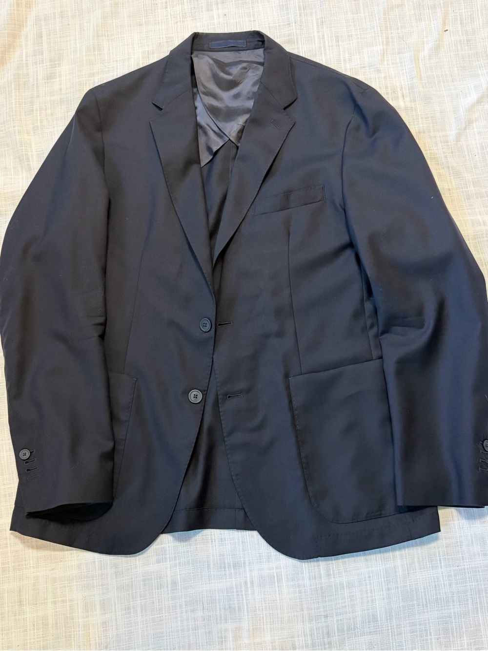 M N G Men's Blue Blazer - sweater jacket 42r